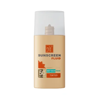 ضد آفتاب فلوئیدی اسمارت دیفنس رنگی spf 50 مای ۵۰ میل - میلتینو