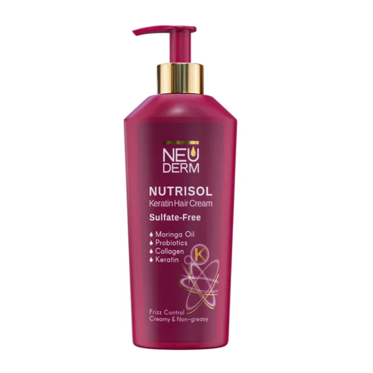 کرم مو نئودرم مدل کراتینه Nutrisol فاقد سولفا 200 میلی لیتر - میلتینو