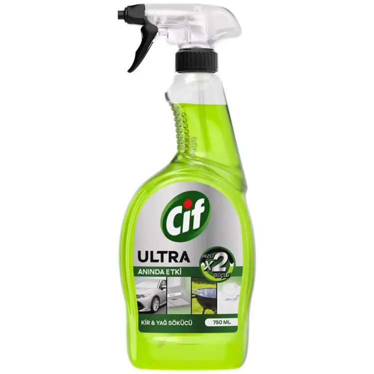 اسپری پاک کننده جیف همه کاره مدل اولترا حجم 750میل Cif ULTRA - میلتینو