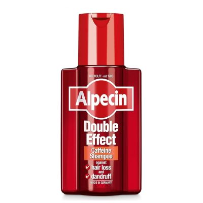 شامپو ضد شوره و ضد ریزش آلپسین دابل افکت حجم 200 میل Alpecin Double Effect