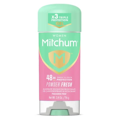 مام ژله ای میچام Mitchum زنانه رایحه Powder Fresh وزن 96 میل - میلتینو