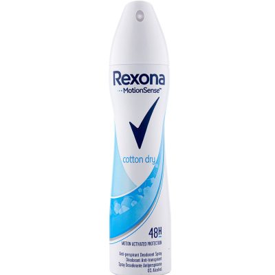 اسپری ضدتعریق زنانه رکسونا مدل Cotton Dry حجم 200 میل