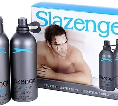 ست ادکلن و اسپری اسلازنگر Slazenger ActiveSport Blue آبی مردانه