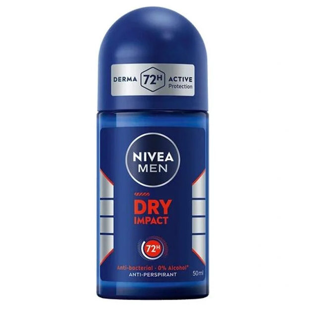مام رول مردانه 72 ساعته نیوا مدل Dry Impact حجم 50 میل