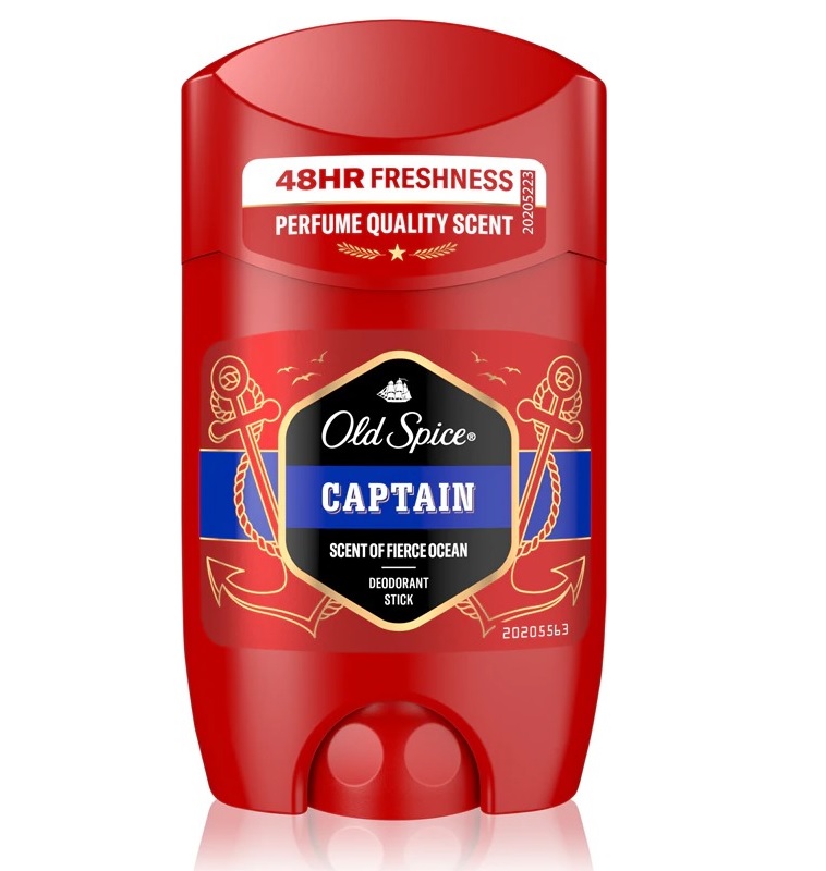 مام ضدتعریق صابونی اولداسپایس مدل Capitan حجم 50 میل